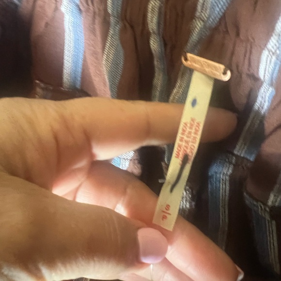 Free people Striped Brown Women's Pants - Picture 11 of 12